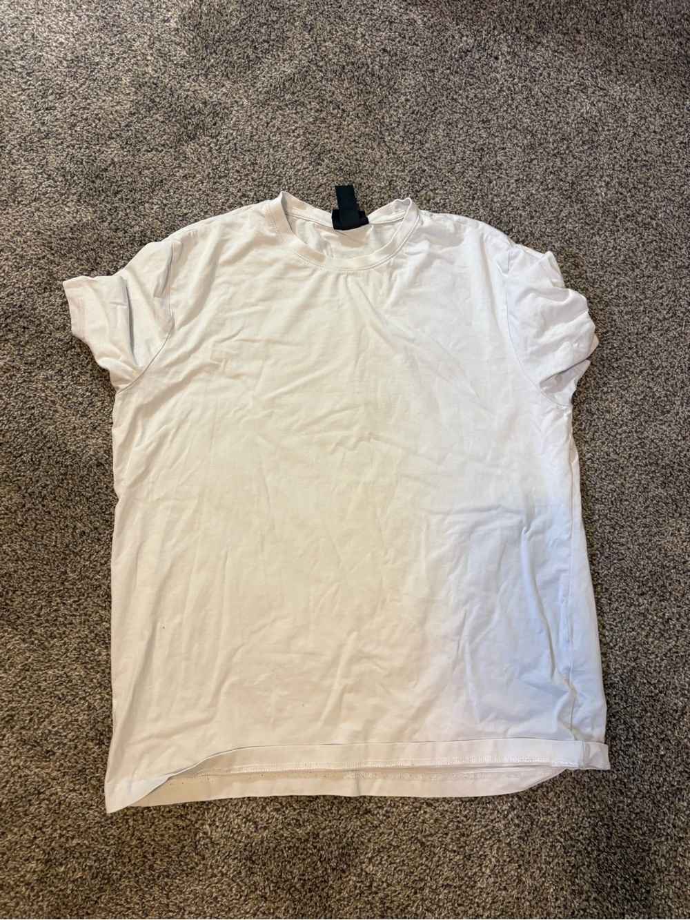 H&M Men's White Short Sleeve Crewneck Tee